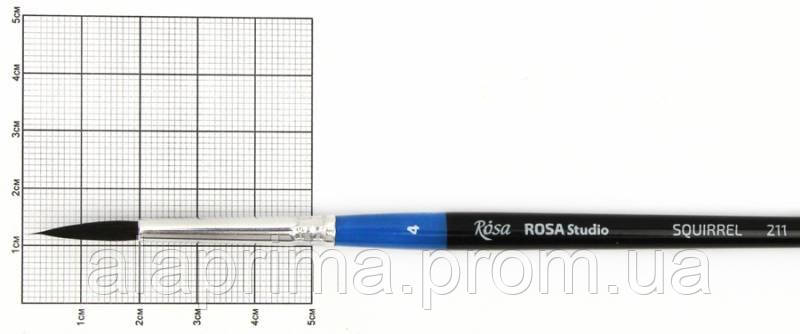 Пензель білка №4, 211 ROSA START