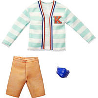 Одежда для куклы Кена Барби Barbie Ken Complete Looks Fashion Blue and White Striped Sweater and Khaki Long