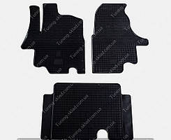 Килимки для Ніссан Інтерстар (гумові килимки Nissan Interstar, комплект 3 шт.)