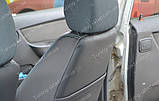 Чохли на сидіння Деу Нексія 2 (чохли з екошкіри Daewoo Nexia 2 стиль Premium), фото 3