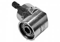 КУТОВИЙ ТРИМАЧ-АДАПТЕР YATO HEX - 1/4" 37 ММ 12 НМ ПІД КУТОМ 105°, фото 4