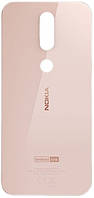 Задняя крышка Nokia 4.2 розовая Pink Sand оригинал