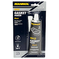 Чорний силіконовий герметик Mannol Gasket Maker Black 9912 85 гр