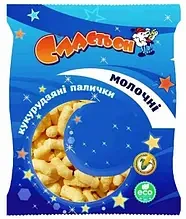 Кукурудзяні палички "Молочні" ТМ Сластьйон 50 г