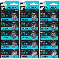 От 20 шт. Батарейка Videx "таблетка" 1632 купить оптом