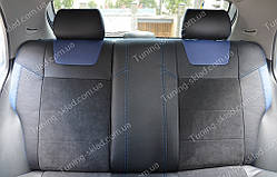 Чохли на Деy Ланос (авточохли Daewoo Lanos, Leather Style)