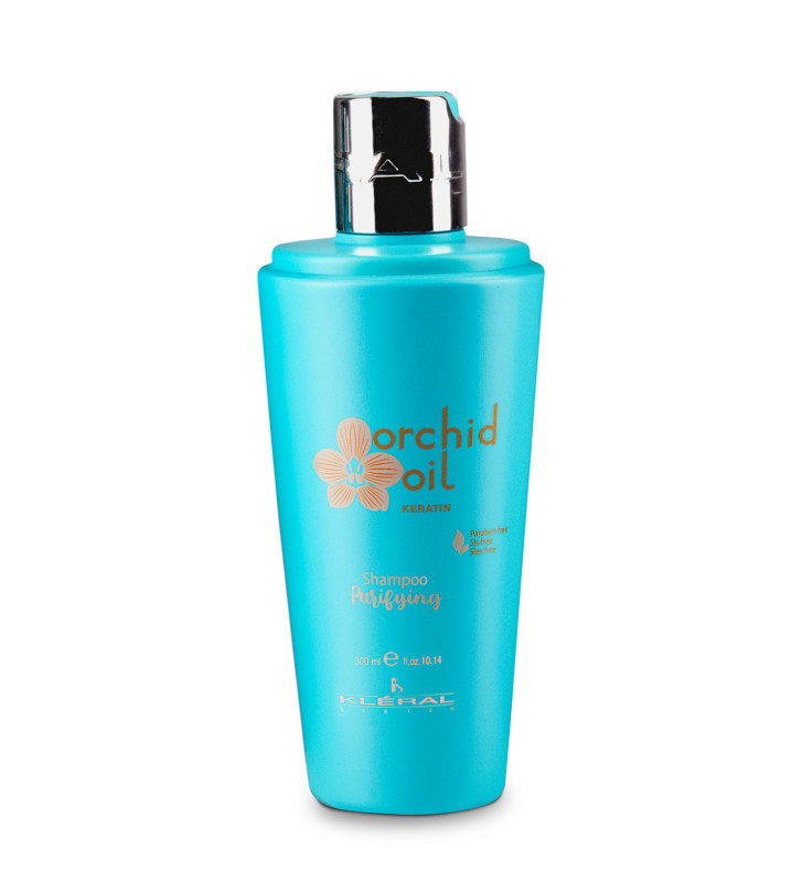 Шампунь безсульфатний очищаючий Kleral System Orchid Oil Keratin Purifying, 1000 мл