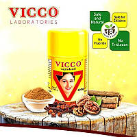 Аюрведичний зубний порошок Vicco Vajradanti Tooth Powder 50г 100% натуральный, Зубной порошок Викко, Аюрведа