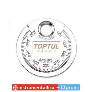 Вимірювач проміжку між електродами свічки JDBU0210 Toptul