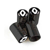 Ковпачки на ніпель для автомобіля Рено Alitek Long Black Renault (4 шт.)