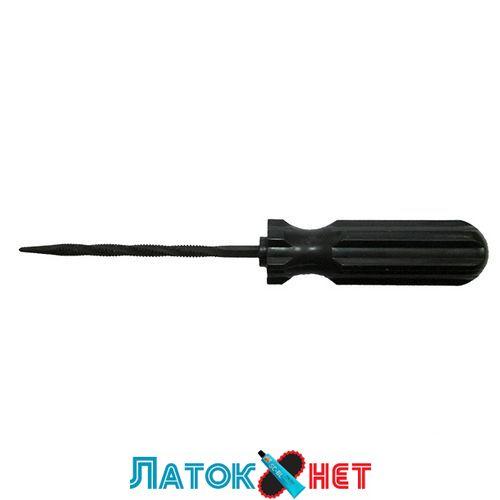 Фреза ручна спіральна рашпиль із циліндричною пластиковою ручкою TRT04-1, фото 1