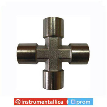 Хрестове пневматичне з'єднання з внутрішньою різьбою 1/4 S1283/2 Airkraft