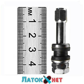 Вентиль легковий розбірний VS-8-L посадка 11,5 мм довжина 50 мм