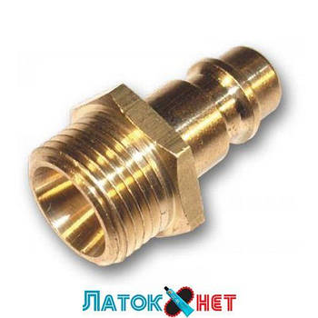 Адаптер РН Essk 1/4 латунь GK1381A Bradas