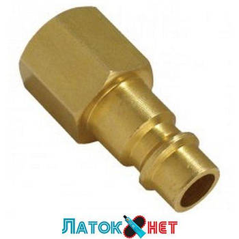 Швидкорознімне з'єднання тато з внутрішньою різзю 1/4 PT-1848 Intertool