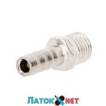 Перехідник зовнішня різь 1/2 — ялинка на шланг 10 мм PT-1841 Intertool