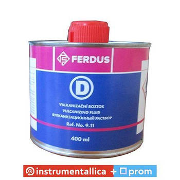 Вулканізаційна рідина для камер D 400 мл Ferdus Чехія банка без пензля
