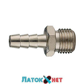 Перехідник різь зовнішня 1/2 ялинка під шланг 16 мм AS010415 Ani