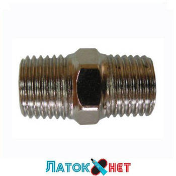 Перехідник зовнішня різь 1/4 зовнішня різь 1/4 SMM04-04 Airkraft