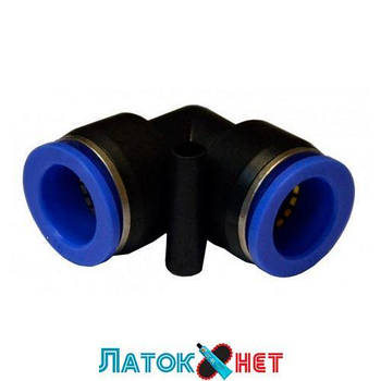 З'єднує кутовий для пластикових трубок 8 мм SPV08 Airkraft