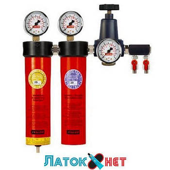 Блок підготовки повітря професійний 2 щаблі AC6002 Italco