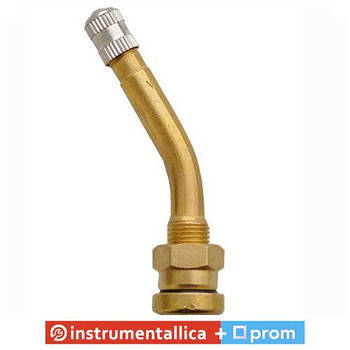 Вентиль безкамерний для вантажних автомобілів V3-20-5 посадка 9,7 мм 30х40 мм кут 27° довжина 70 мм