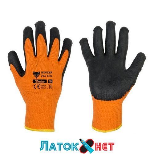 Захисні рукавички WINTER FOX LITE з латексу розмір 11 RWWFL11 Bradas