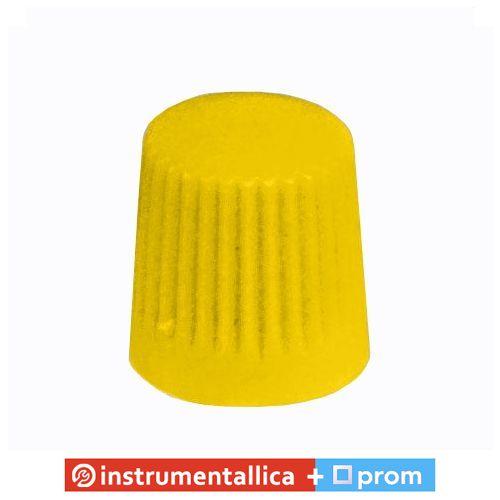 Ковпачок пластиковий для вентилів жовтий