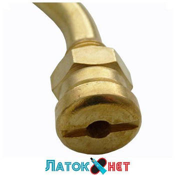 Вентиль безкамерний для вантажних автомобілів V3-20-4 посадка 9,7 мм 30х60 мм кут 27° довжина 90 мм