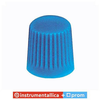 Ковпачок пластиковий для вентилів синій