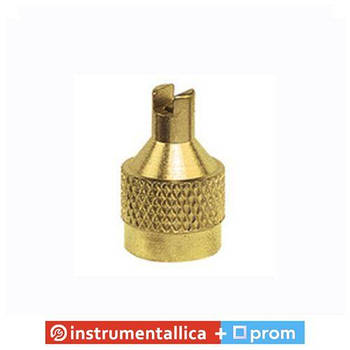 Ковпачок металевий для вентилів жовтий