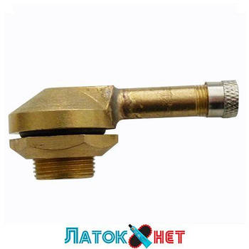 Вентиль безкамерний для вантажних автомобілів V3-12-1 40MSF15,7 посадка 15,7 мм довжина 40 мм