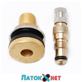 Вентиль TR-618 (TR618a) безкамерний для вантажних автомобілів посадка 15,7 мм довжина 55 мм