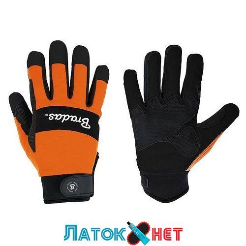 Рукавиці робочі TECH BLACK розмір 11 RWTBC11 Bradas, фото 1