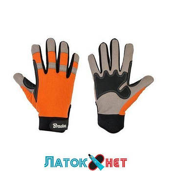 Рукавиці робочі TECH GREY розмір 10 RWTGY10 Bradas