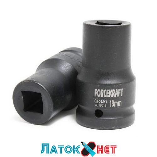Головка ударна для футорки 1 17 мм 4 гранна FK-4819017 ForceKraft, фото 1