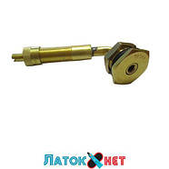 47988 Вентиль спецтехніки TRJ653-03 по різі 15,7 мм по гумці 20,5 мм довжина 27х64 мм кут 100°, фото 2