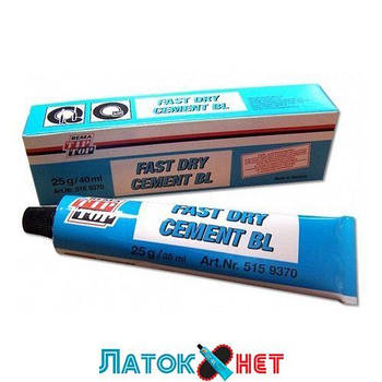Спеціальний цемент BL 25 г клей для ремонту камер і шин Tip top Німеччина