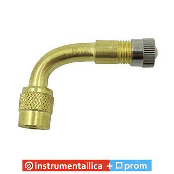 Подовжувач металевий для вентилів кут 90 градусів