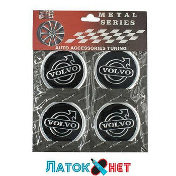 Емблеми на ковпаки Volvo 4 шт. у комплекті ціна за комплект