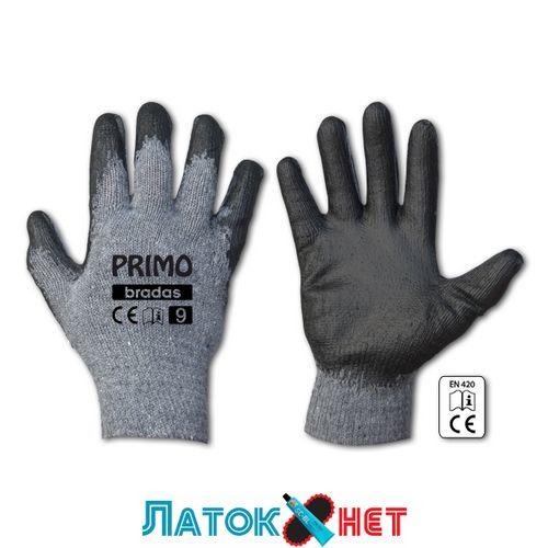 Рукавички захисні Primo латекс розмір 8 RWPR8 Bradas
