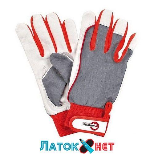 Рукавичка утеплена козяча шкіра SP-0011 Intertool