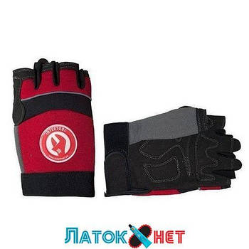 Рукавичка без пальців вставки спандексу та неопрену манжет на липучці 24,5 см SP-0142 Intertool