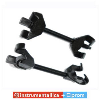 Стяжки пружин двозахопні 250 мм Chrome vanadium 2 шт. ST250D