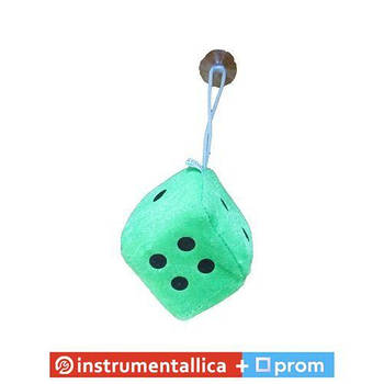 Іграшка Кубик на присоску 6 см зелений