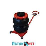 Домкрат пневматичний професійний коротка ручка 2,8т JP-2PRO-SH Airkraft, фото 7