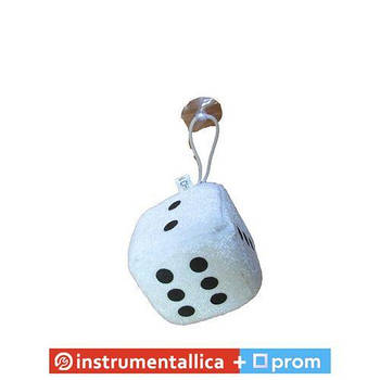 Іграшка Кубик на присоску 6 см білий