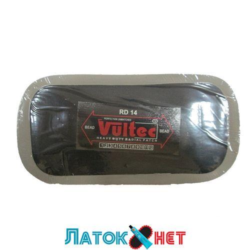 Пластир радіальний Vultec RD-14, 75х145 мм (сірий)