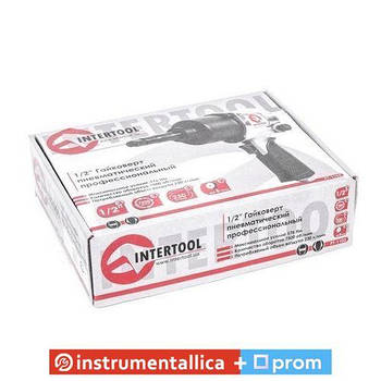 Гайковерт пневматичний 1/2 576 Нм 7500об/хв PT-1103 Intertool професійний