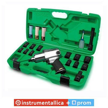 Набір з пневмогайковертом 1/2 KAAA1660 813 Нм GDAI2703 Toptul 27ед